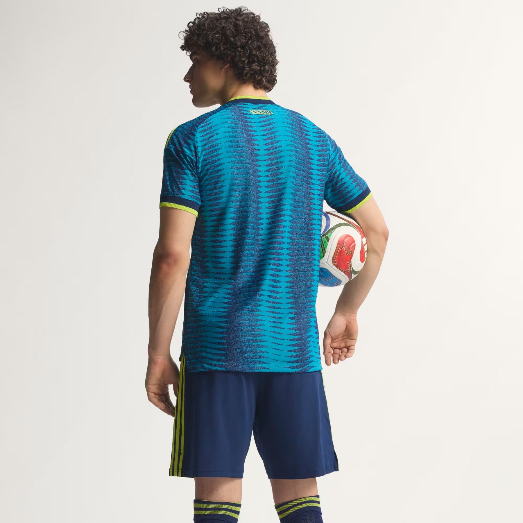 Camiseta Colombia Visitante Mundial 2026 - Versión Jugador - Fut Latino MX