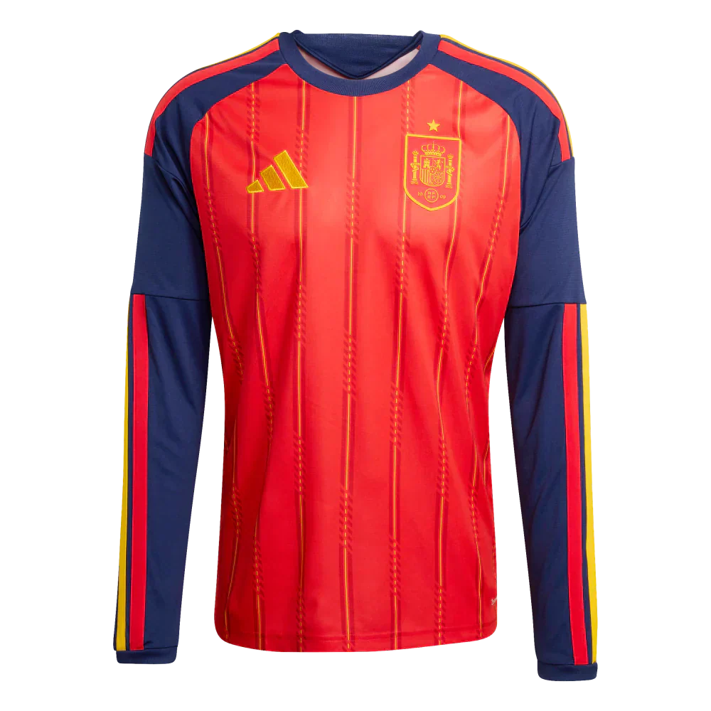 Camiseta España 2026 Local Manga larga Mundial - Fut Latino MX