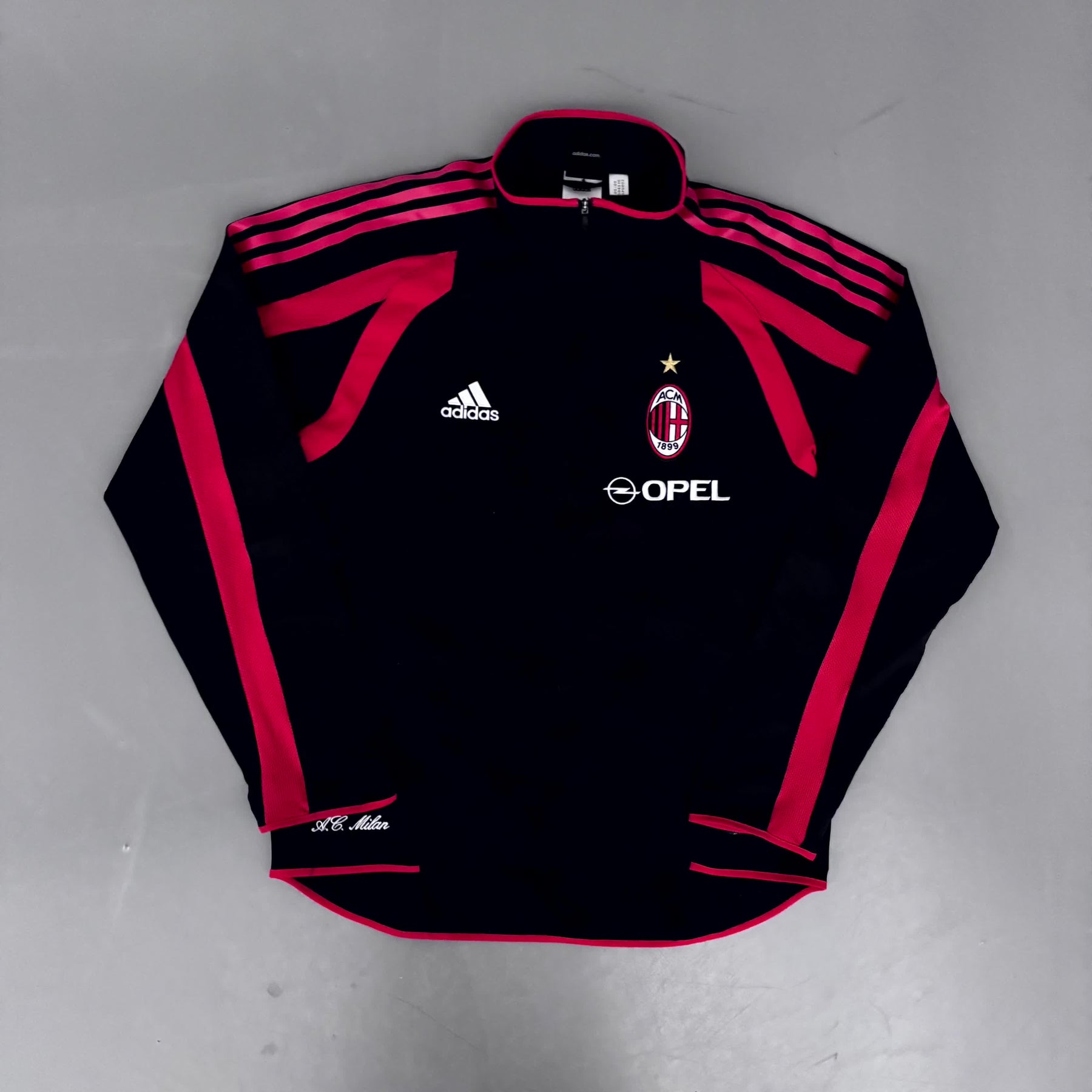 Adidas x AC Milan Chaqueta retro 2003/2004 - Fut Latino MX