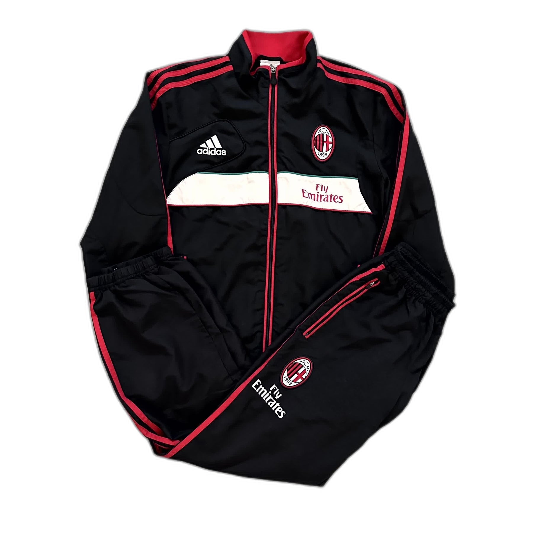 Adidas x AC Milan Chaqueta retro 2012/13 - Fut Latino MX