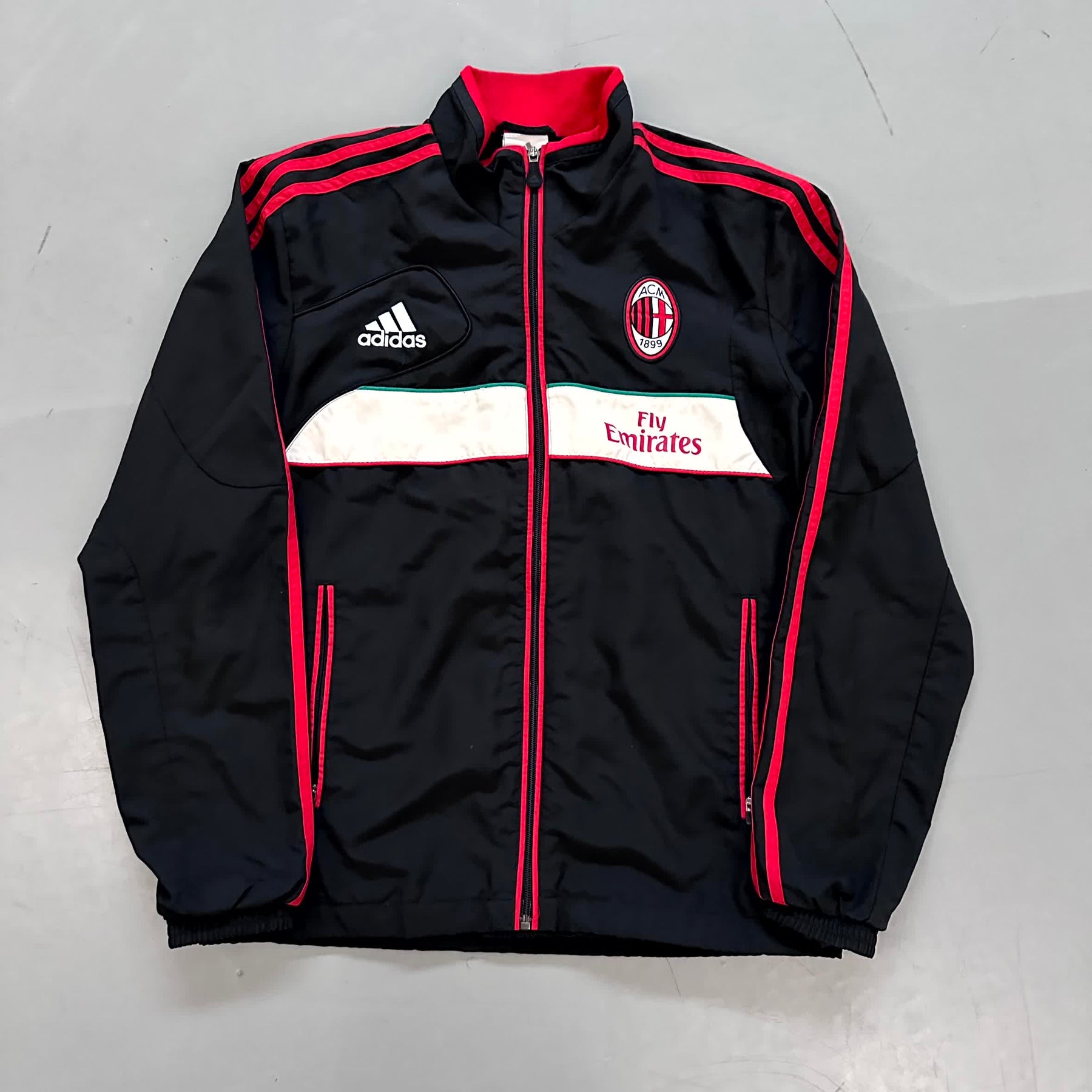 Adidas x AC Milan Chaqueta retro 2012/13 - Fut Latino MX
