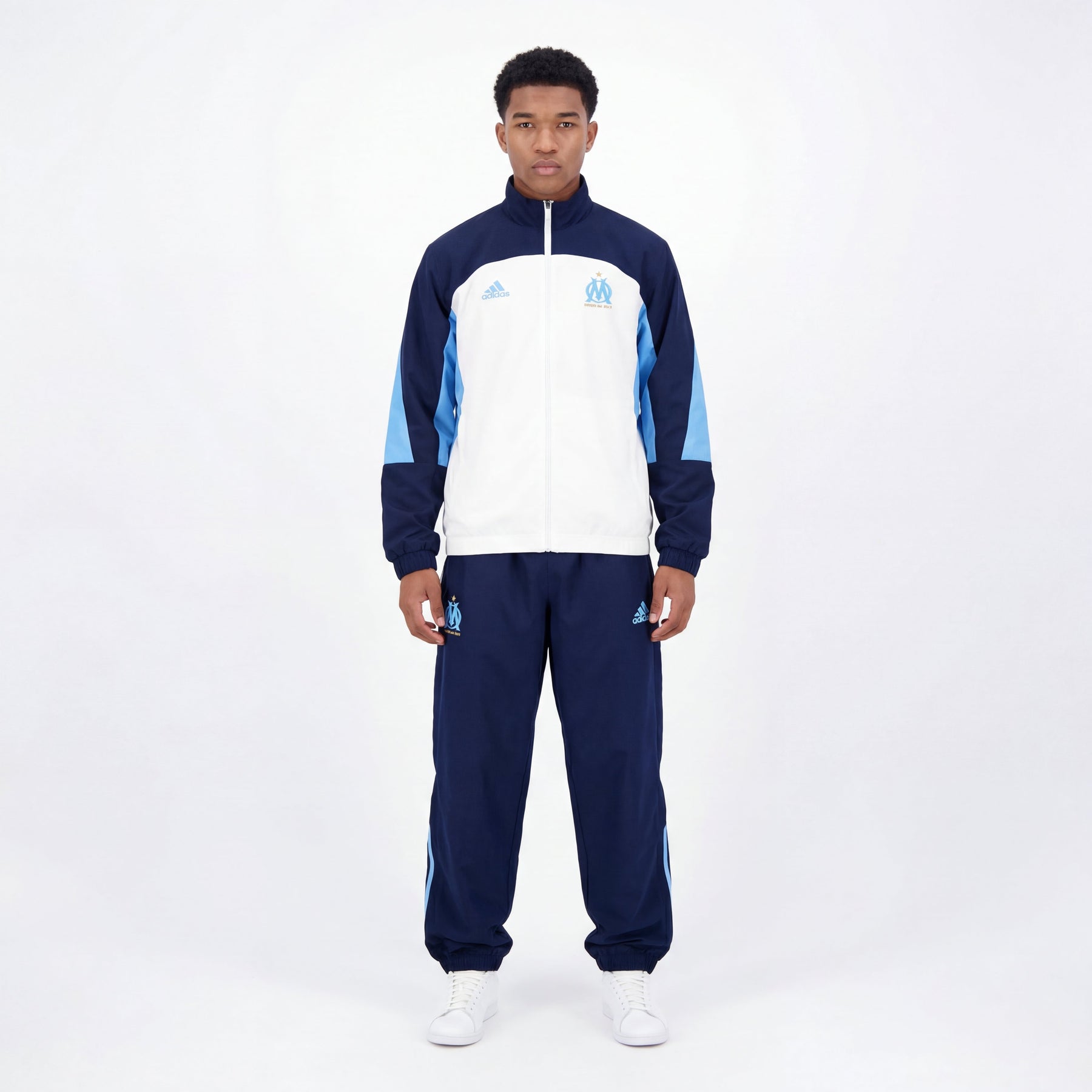 Adidas x Olympique Marseille Chaqueta retro 2004/05 - Fut Latino MX
