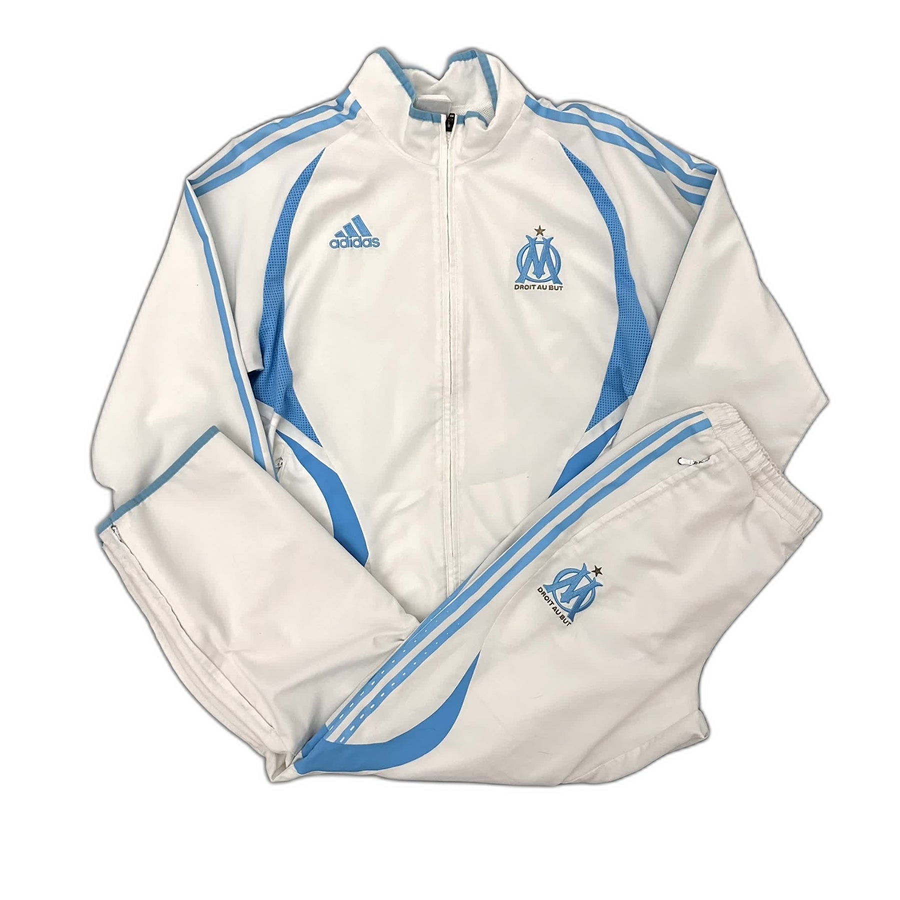 Adidas x Olympique Marseille Chaqueta retro 2008/09 - Fut Latino MX