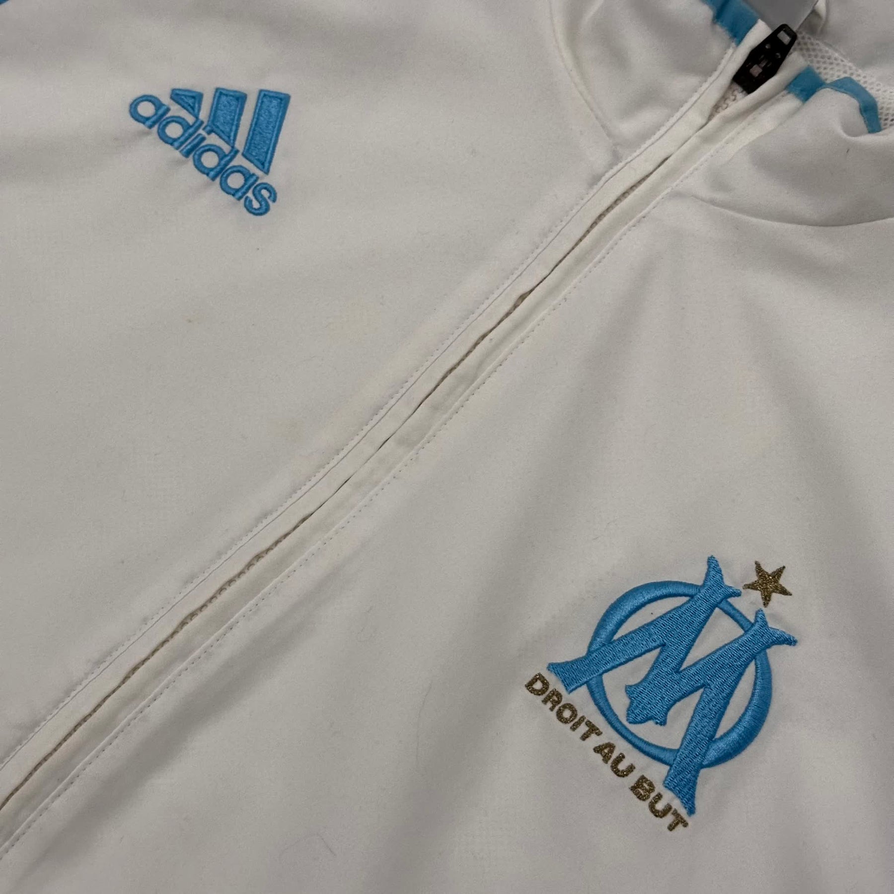 Adidas x Olympique Marseille Chaqueta retro 2008/09 - Fut Latino MX