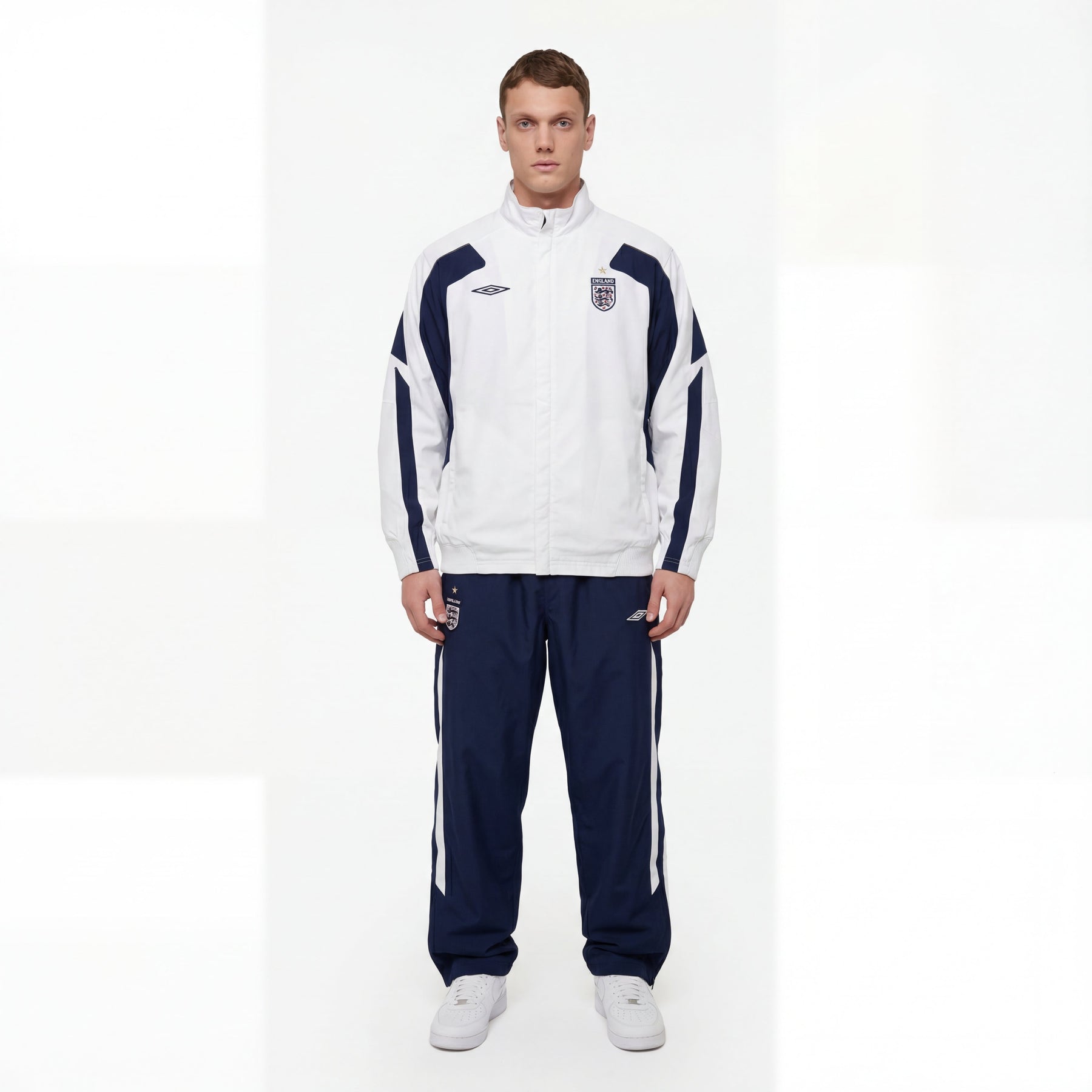 Inglaterra Retro Premium Chaqueta 2006 - Fut Latino MX