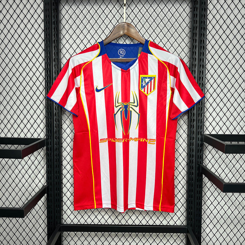 Camiseta Atletico Madrid 2004/2005 - Local Retro - Fut Latino MX