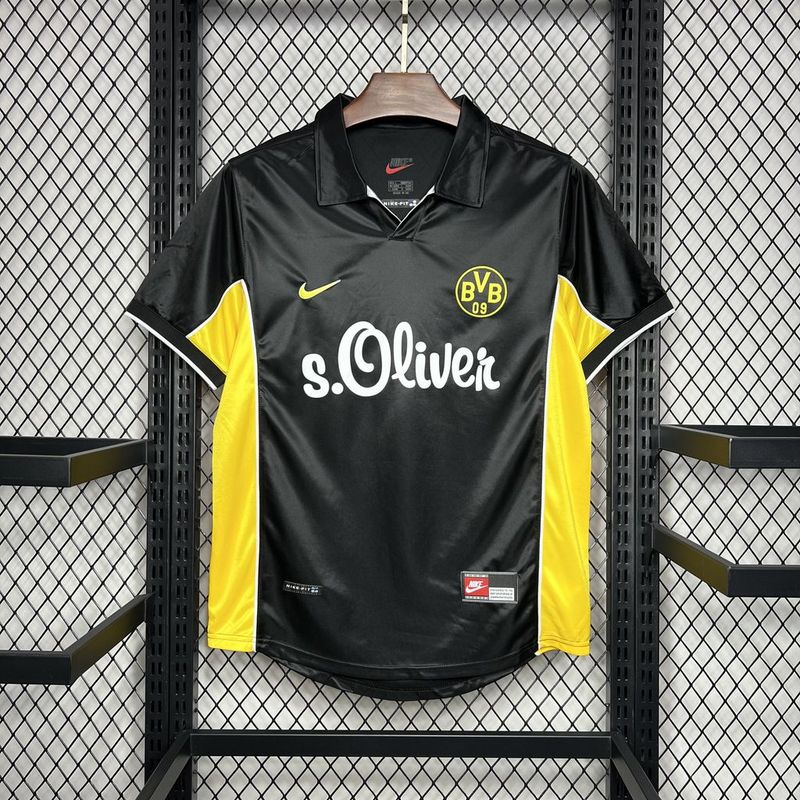 Camiseta Borussia Dortmund Retro II 1998 - Fut Latino MX