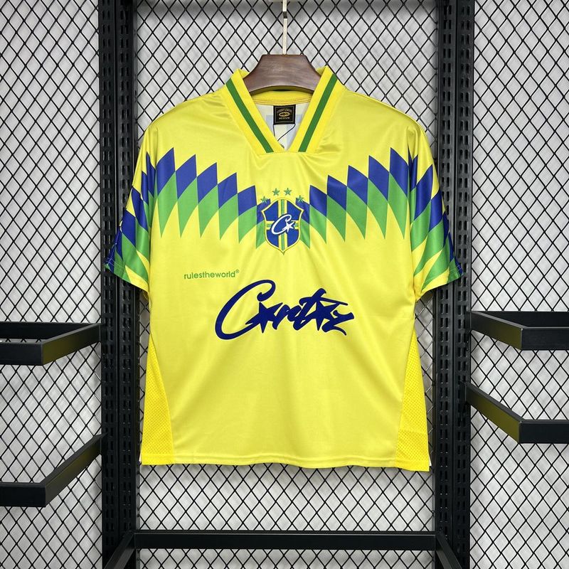Camiseta Brasil Retro I 1995 - Fut Latino MX