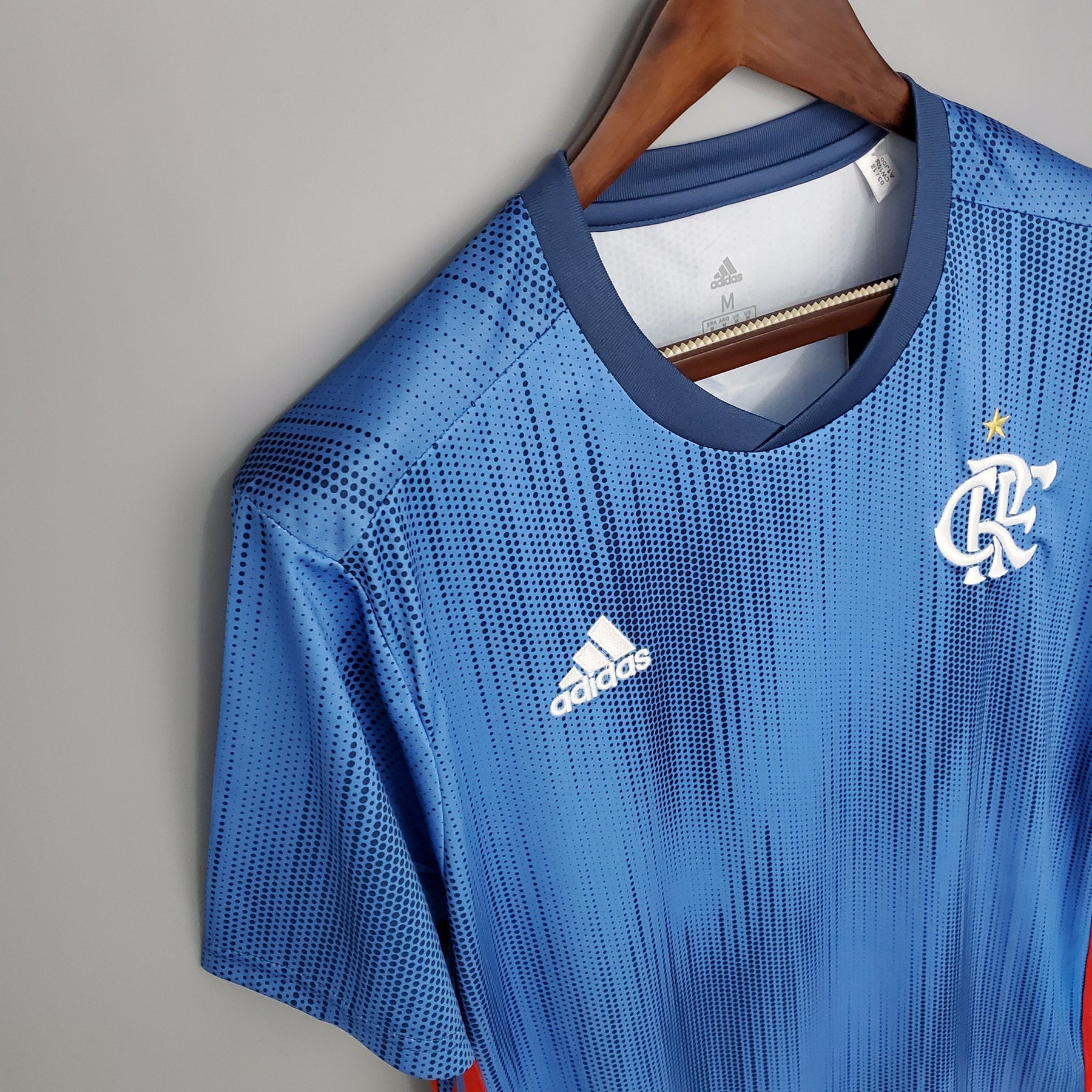Camiseta Flamengo Retro 2018 - Azul - Fut Latino MX