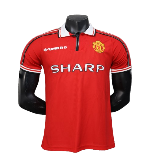 Camiseta Manchester United Retro 98/99 Versión jugador - Fut Latino MX