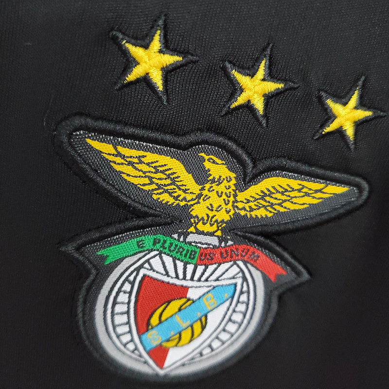 Camiseta Retro Benfica 09/10 - Negro - Fut Latino MX