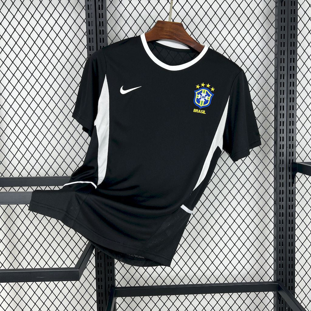 Camiseta Retrô Brasil 2002 Portero - Fut Latino MX