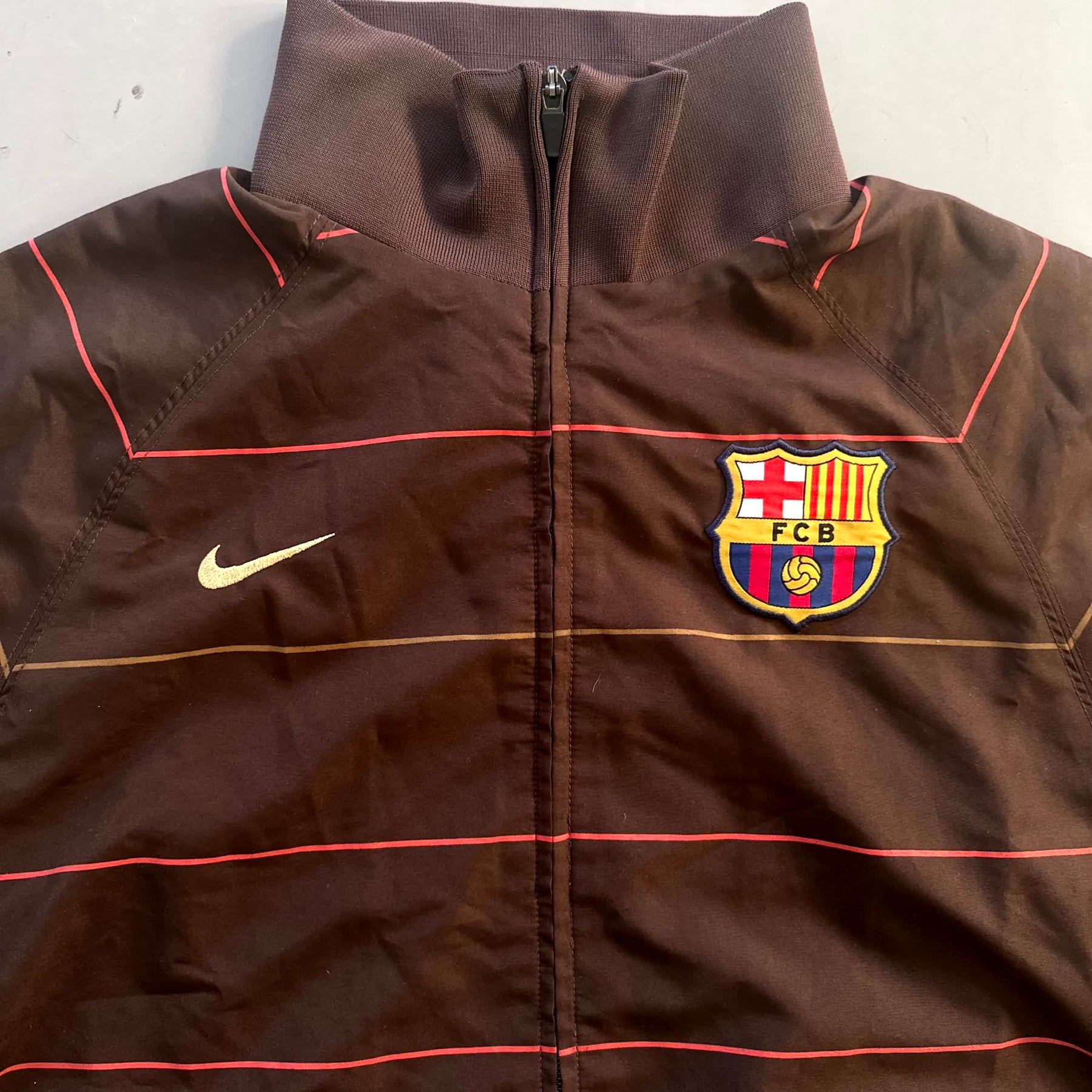 Nike x FC Barcelona Chaqueta retro 2007/08 - Fut Latino MX