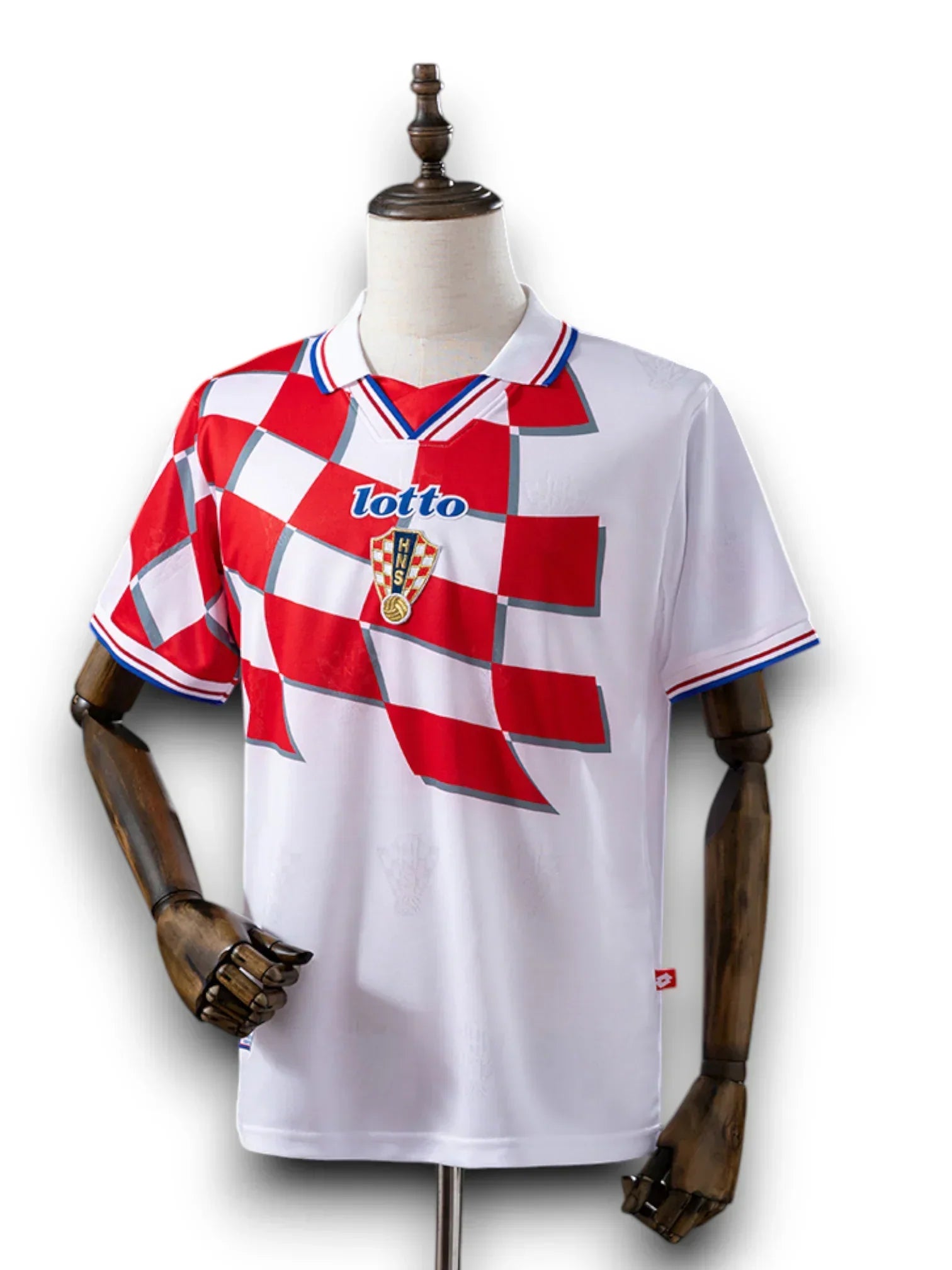 Croatia 1998 World Cup Home - Retro