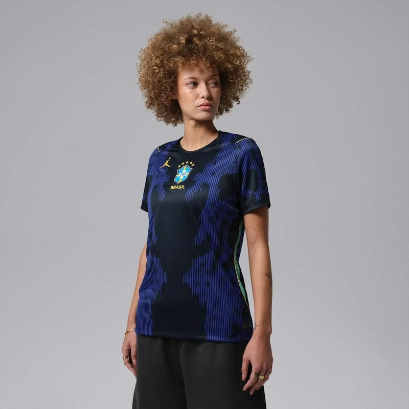 Jersey Women Brazil 2026 World Cup Nike Away - Blue