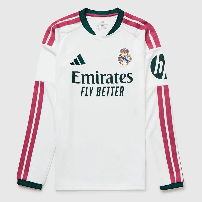 Real Madrid Home 26/27 Long Sleeve - Fan Version