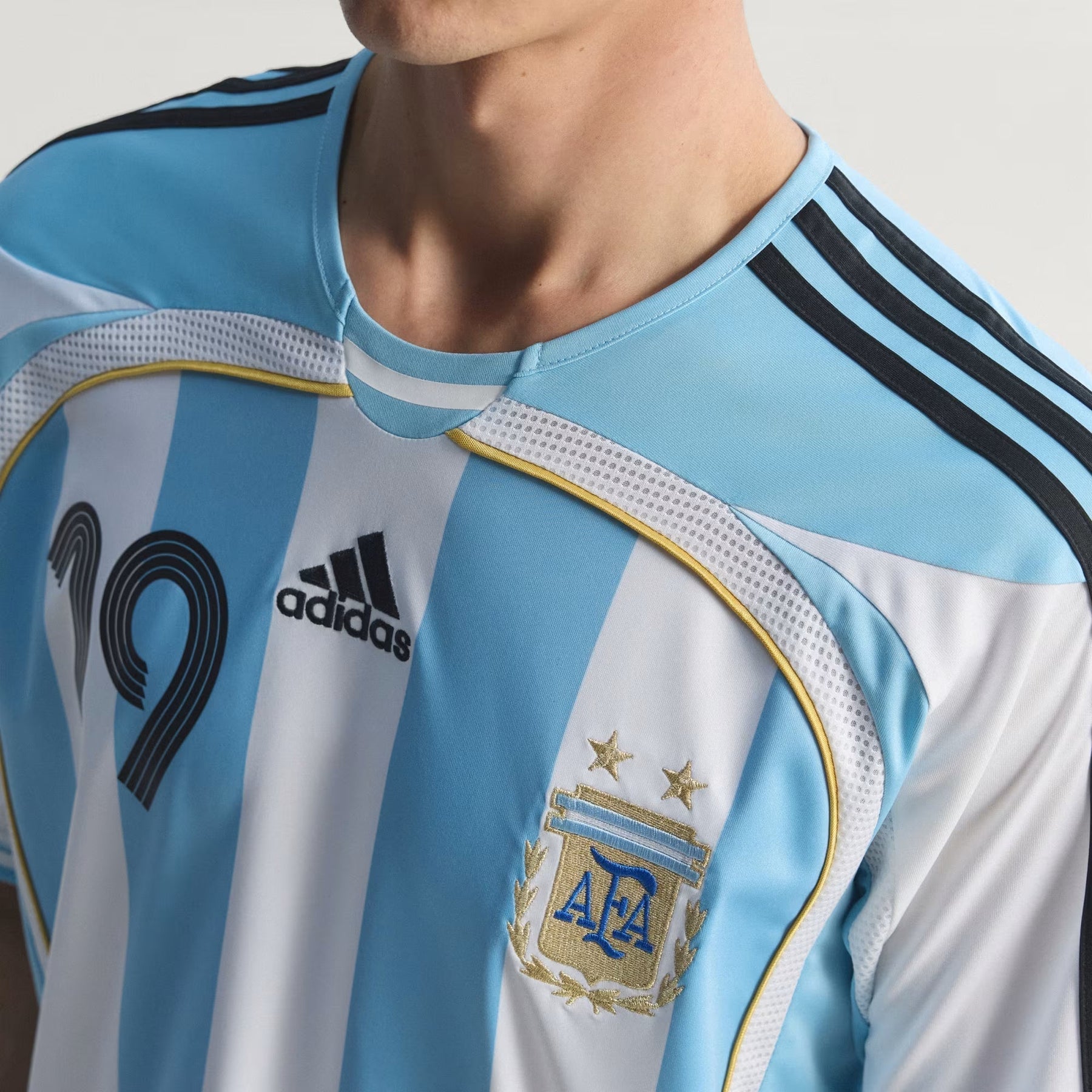 Camiseta I Messi Argentina 2006 - Fut Latino MX
