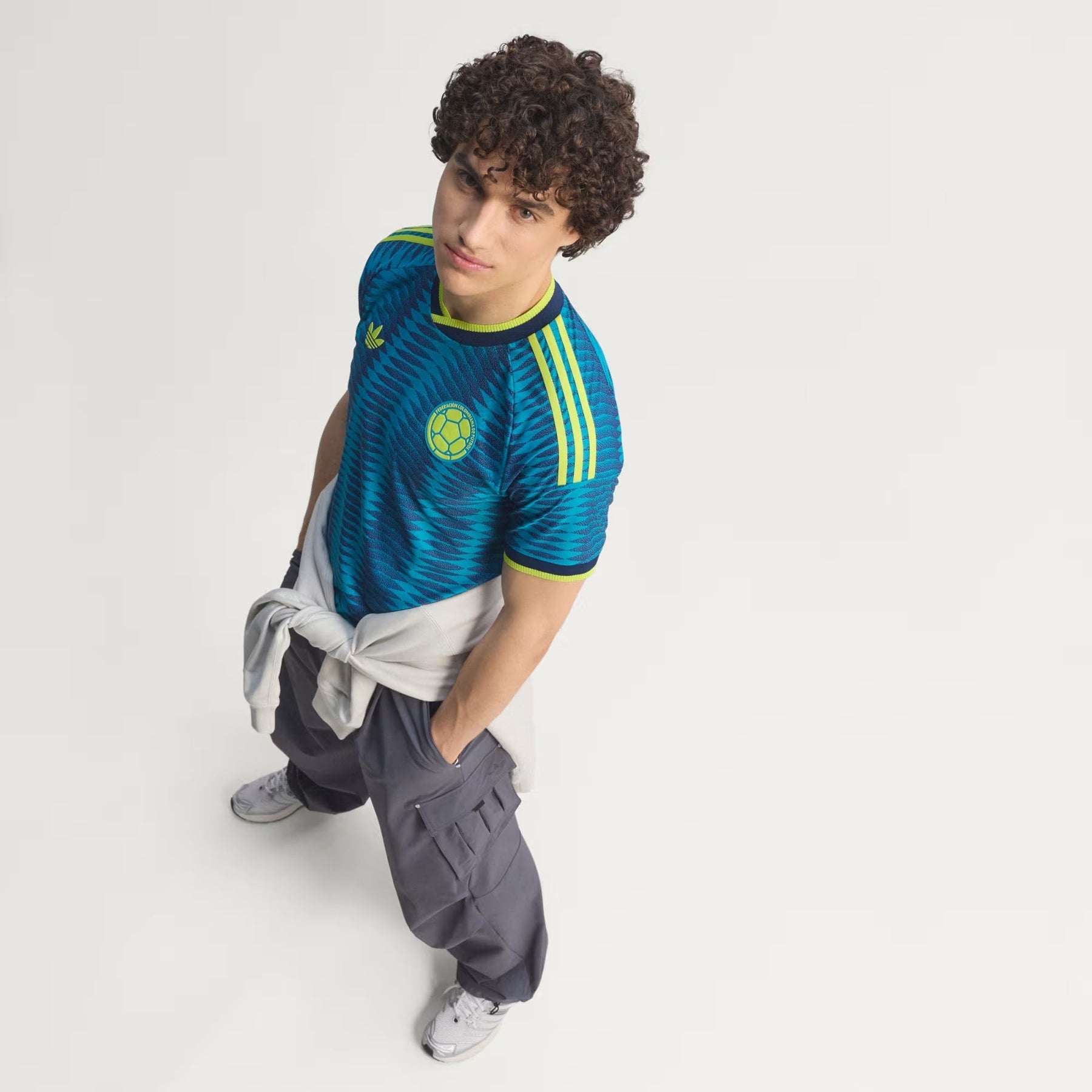Camiseta Colombia Visitante Mundial 2026 - Versión Jugador - Fut Latino MX