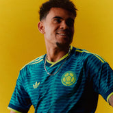 Camiseta Colombia Visitante Mundial 2026 - Versión Jugador - Fut Latino MX