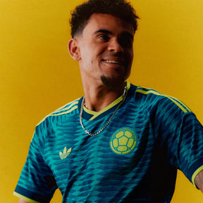 Camiseta Colombia Visitante Mundial 2026 - Versión Jugador - Fut Latino MX
