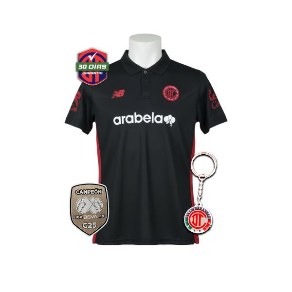 Toluca Third Women 2025/26 + Champion Patch