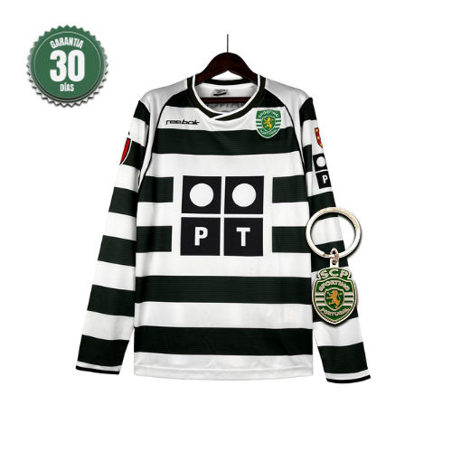 Jersey Sporting Long Sleeve Retro 2001/03 - Edición Exclusiva