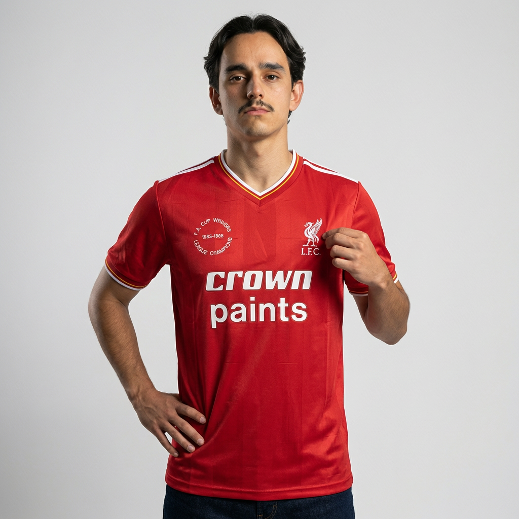 Liverpool Home 85/86 - Retro