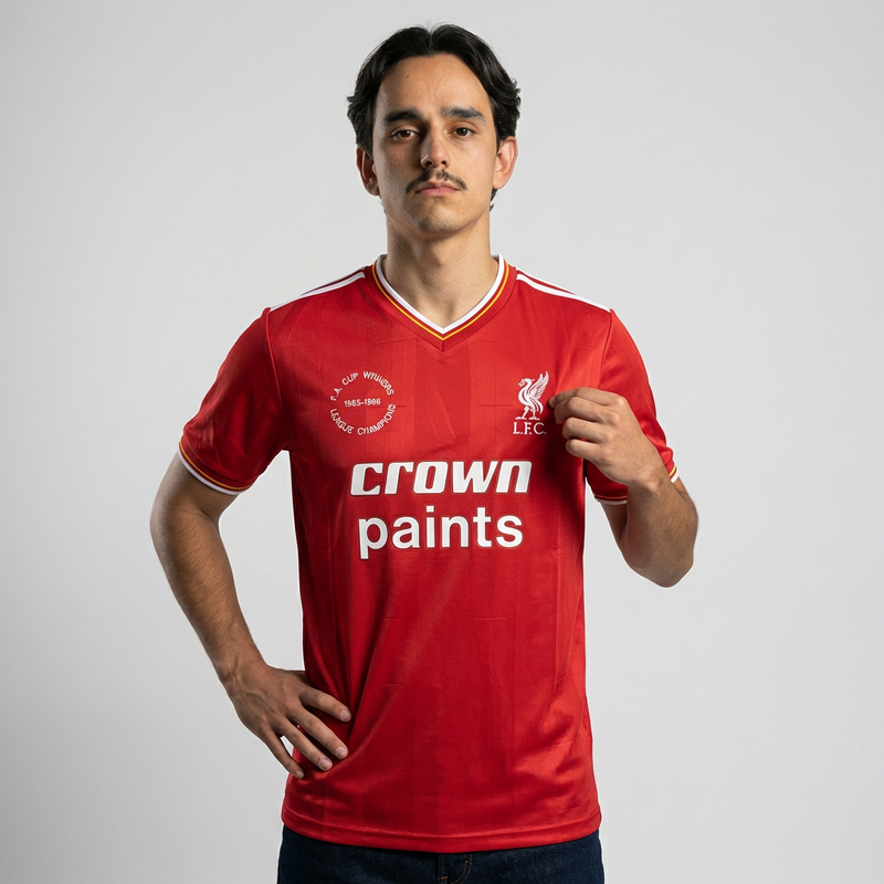Liverpool Home 85/86 - Retro