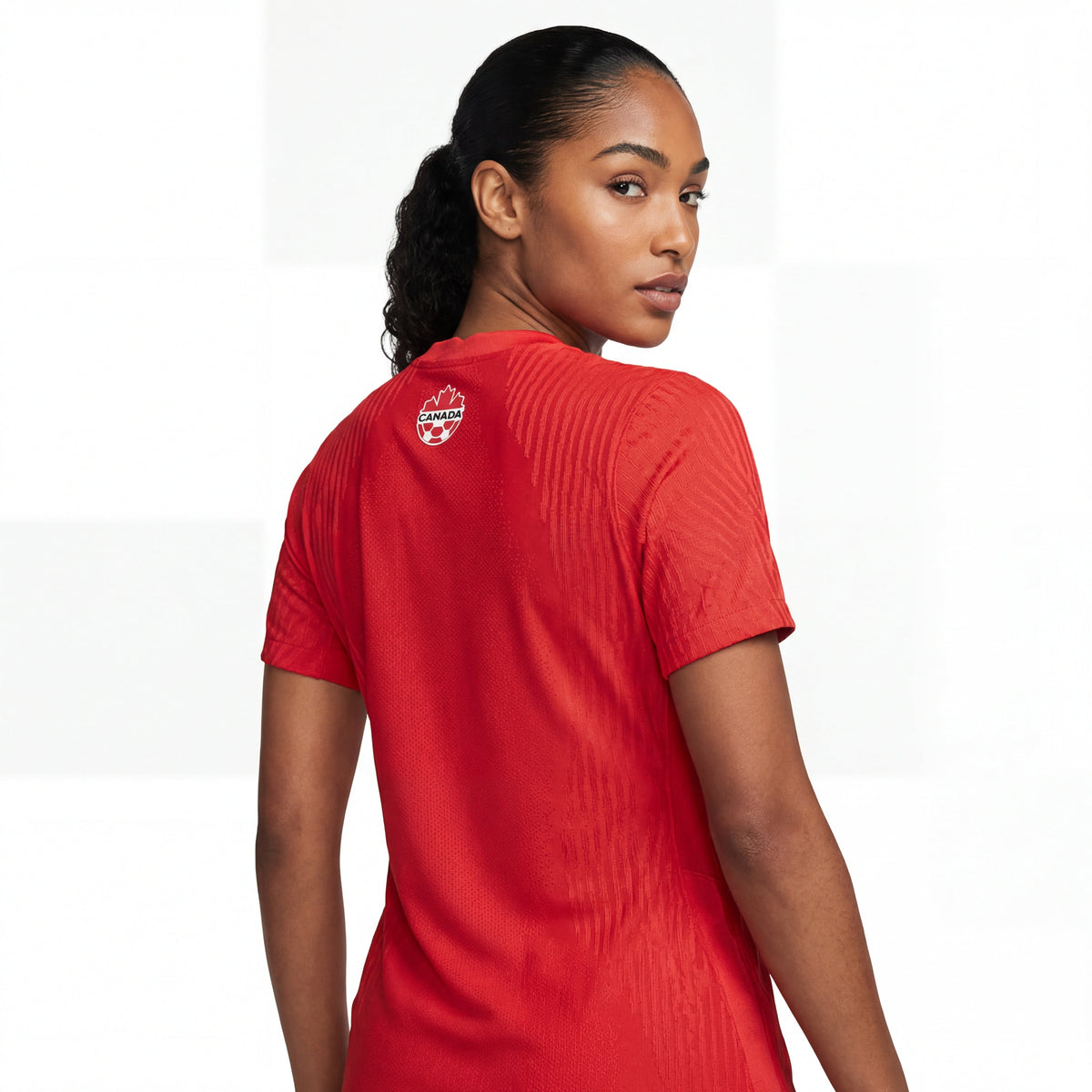 Camiseta Canadá Mujer Mundial 2026 Local - Fut Latino MX