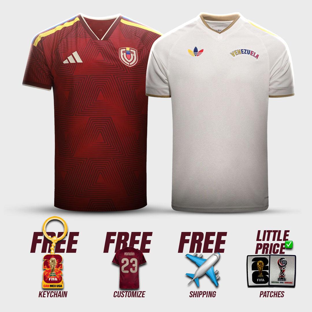 Combo Venezuela Home and Away Fan Version 2026/27