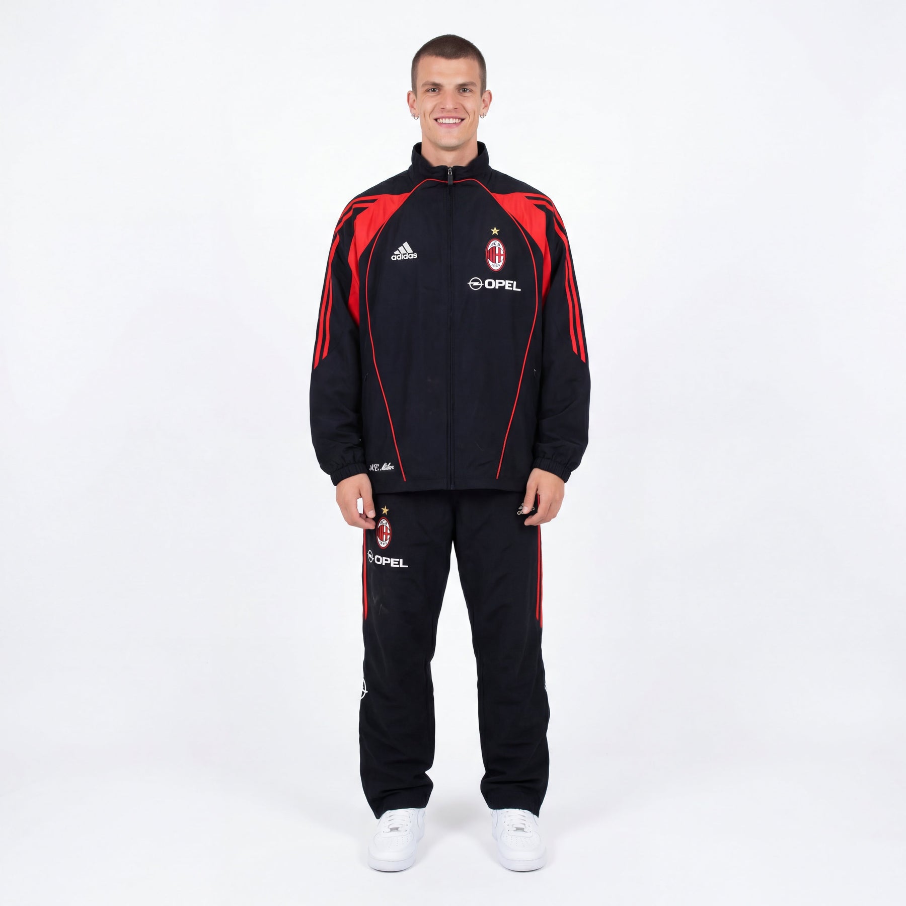 Adidas x AC Milan Chaqueta retro 2003/04 - Fut Latino MX