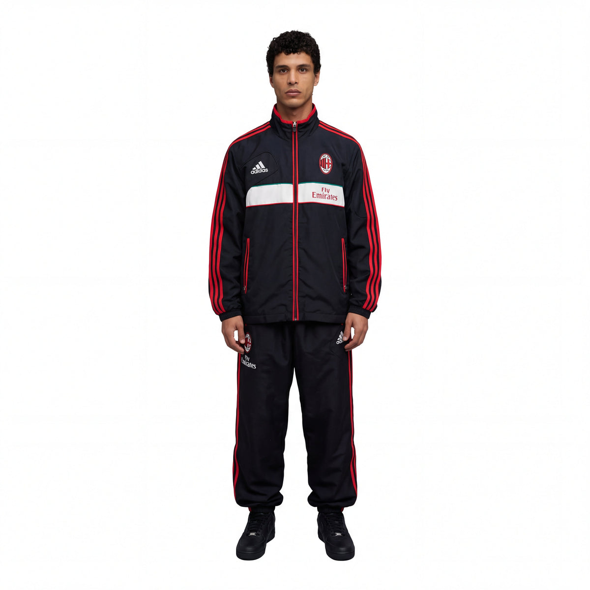 Adidas x AC Milan Chaqueta retro 2012/13 - Fut Latino MX