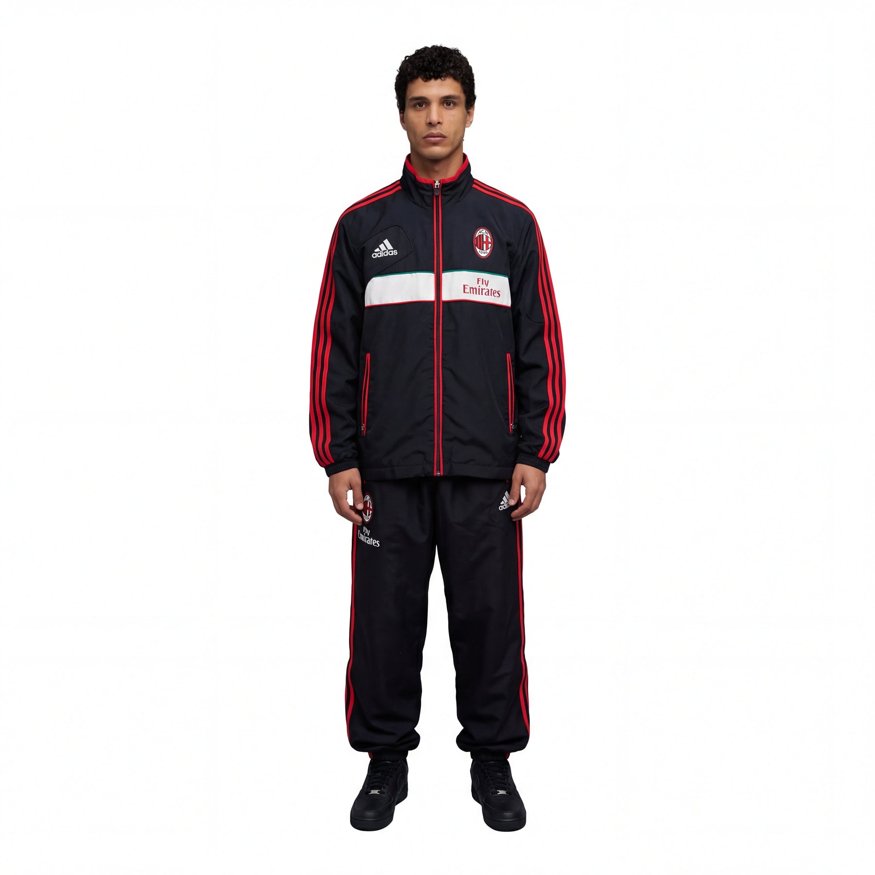 Adidas x AC Milan Chaqueta retro 2012/13 - Fut Latino MX