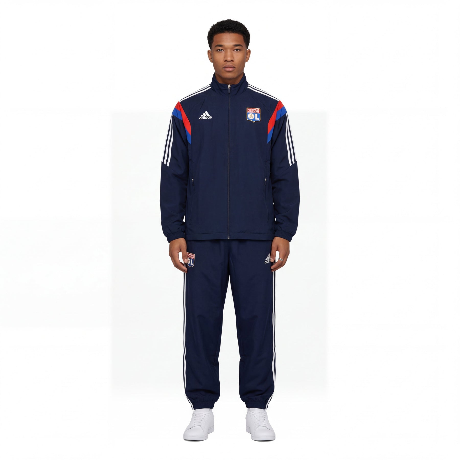 Adidas x Olympique Lyon Chaqueta retro 2014/15 - Fut Latino MX