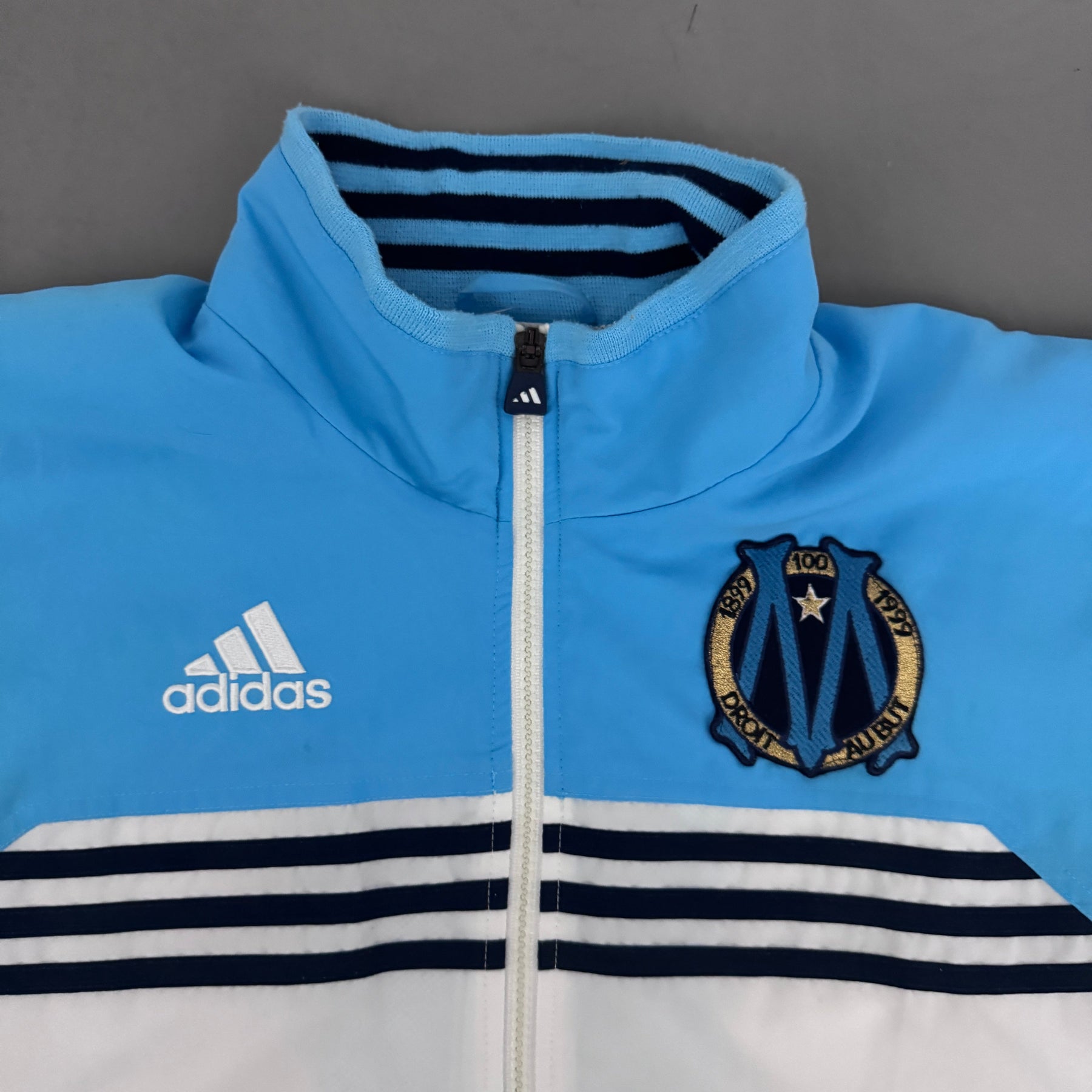 Adidas x Olympique Marseille Chaqueta retro 1998/99 - Fut Latino MX
