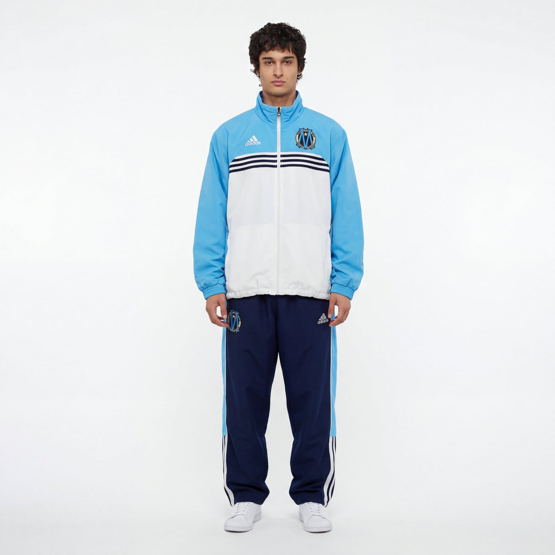 Adidas x Olympique Marseille Chaqueta retro 1998/99 - Fut Latino MX
