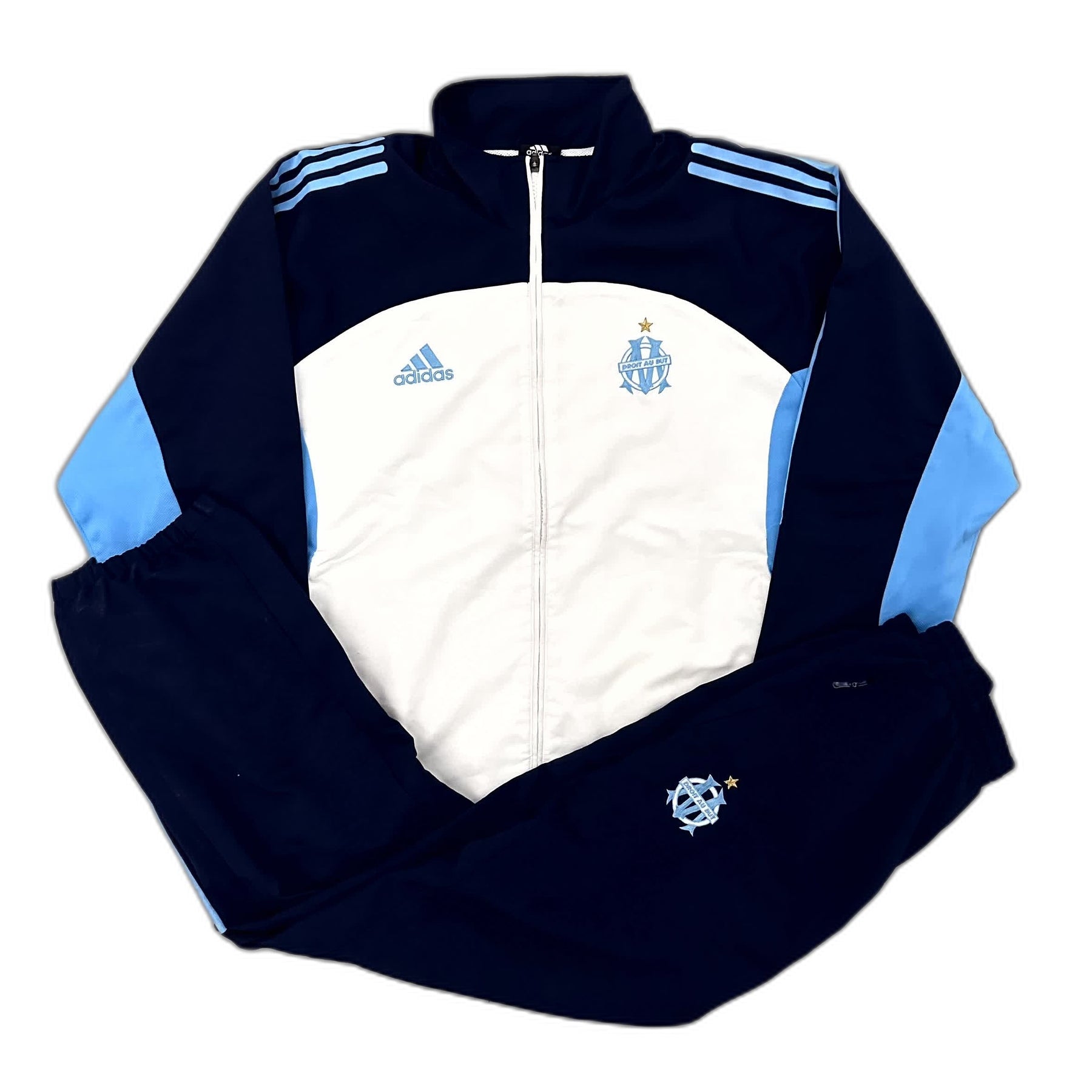Adidas x Olympique Marseille Chaqueta retro 2004/05 - Fut Latino MX