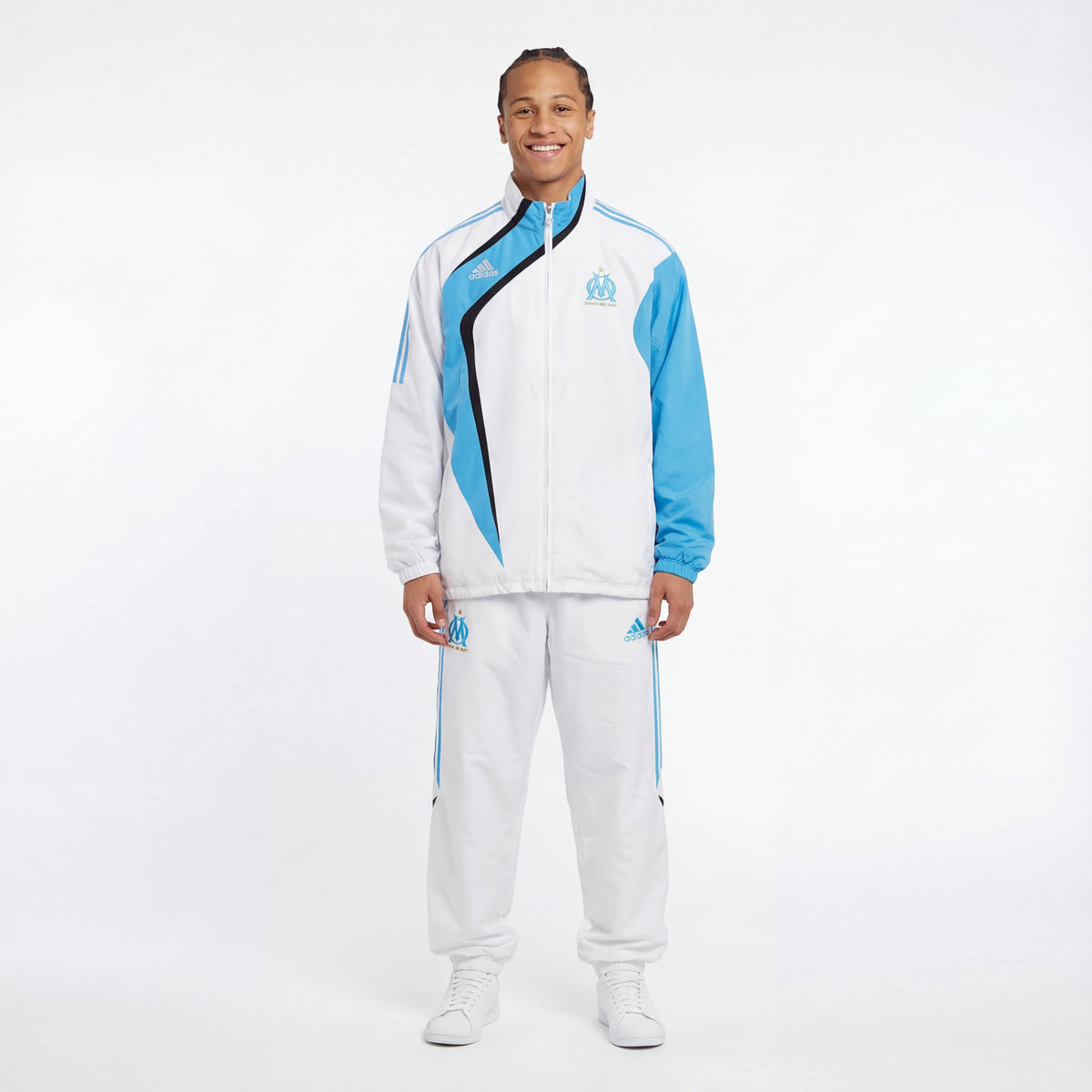 Adidas x Olympique Marseille Chaqueta retro 2007/08 - Fut Latino MX