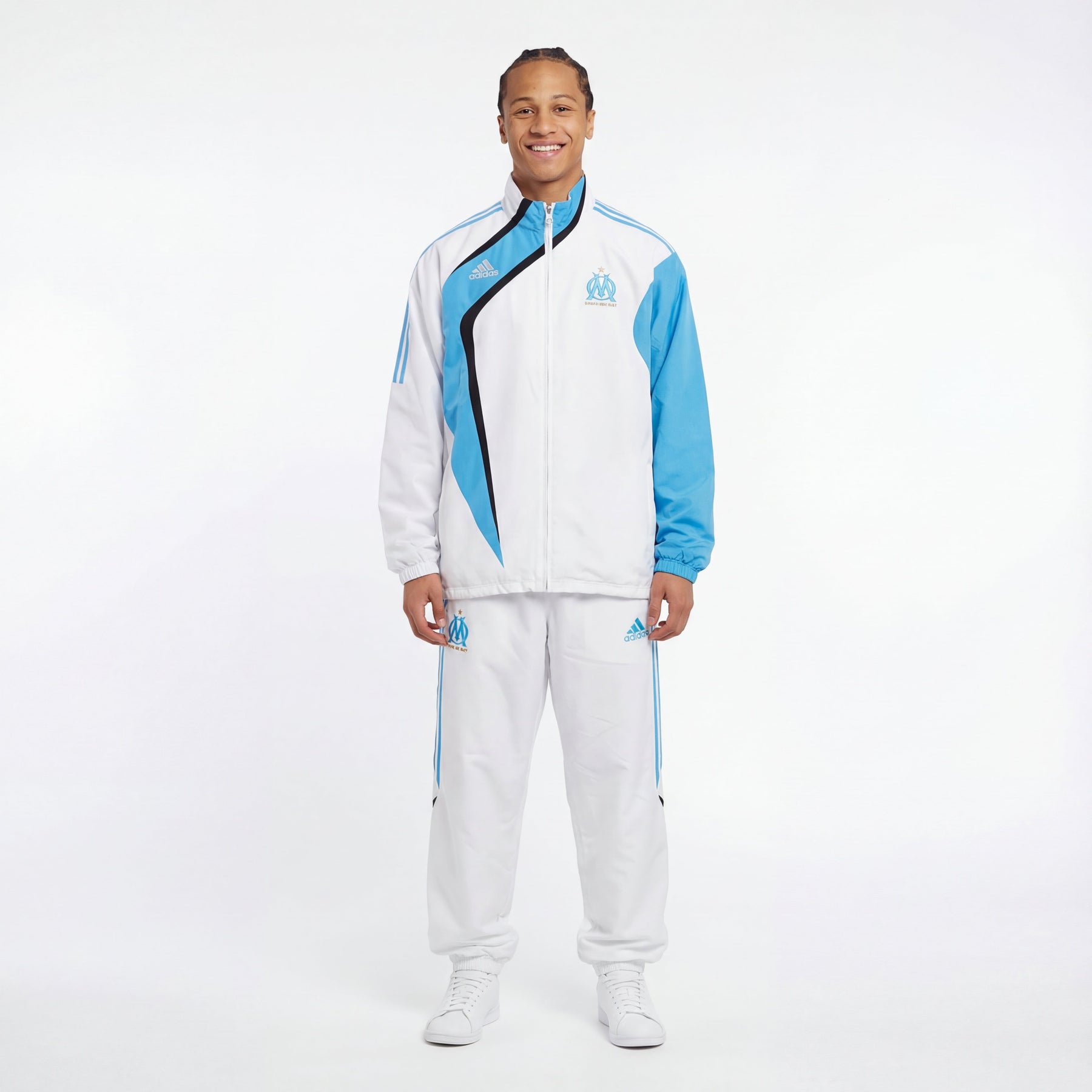 Adidas x Olympique Marseille Chaqueta retro 2007/08 - Fut Latino MX