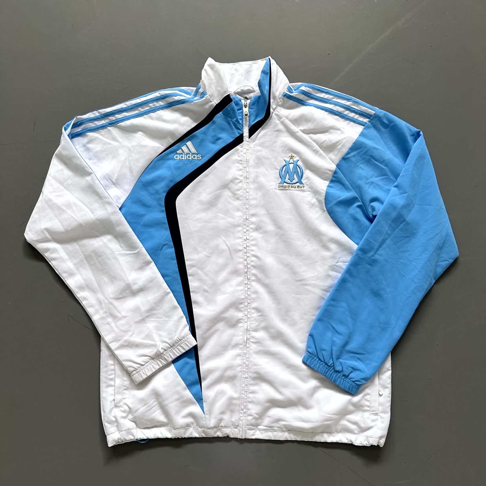 Adidas x Olympique Marseille Chaqueta retro 2007/08 - Fut Latino MX