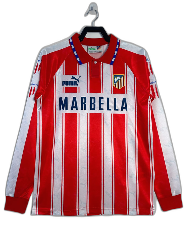Atletico Madrid Home 94/95 - Long Sleeve - Retro
