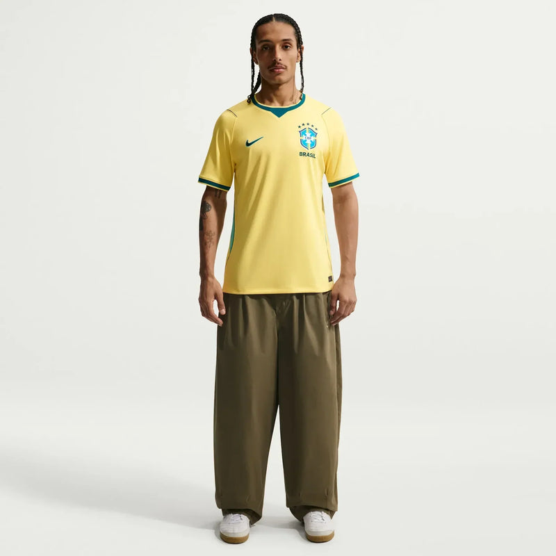 Brazil Home Football Jersey World Cup 2026 - Fan Version