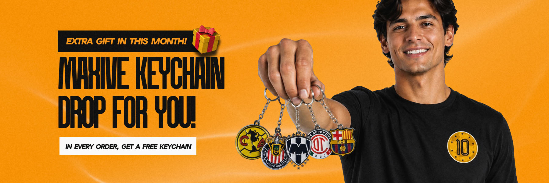 Free Keychain with every order