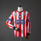 Chivas Guadalajara 02/03 Local Manga larga Retro - Fut Latino MX