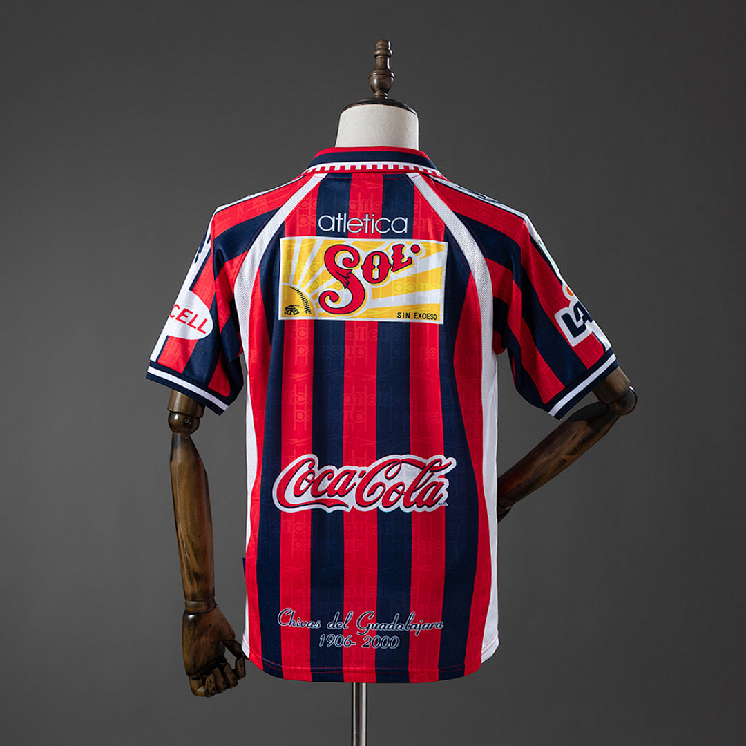 Chivas Guadalajara 99/00 Tercera Visitante Retro - Fut Latino MX