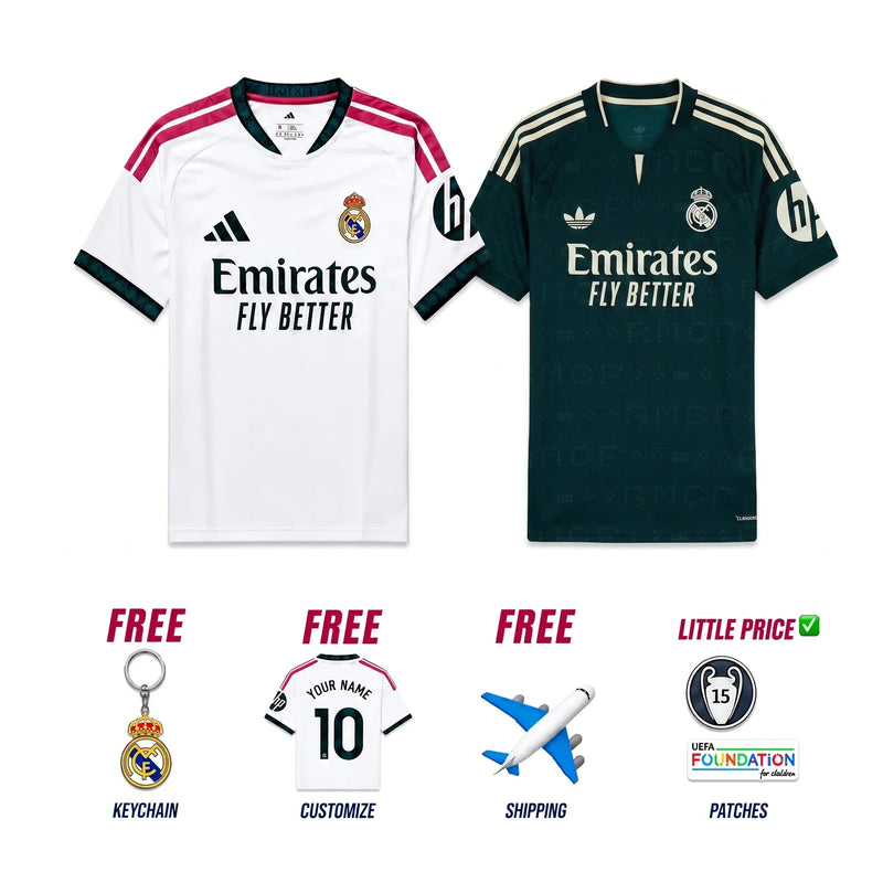 Combo Real Madrid Home and Away 2026/27