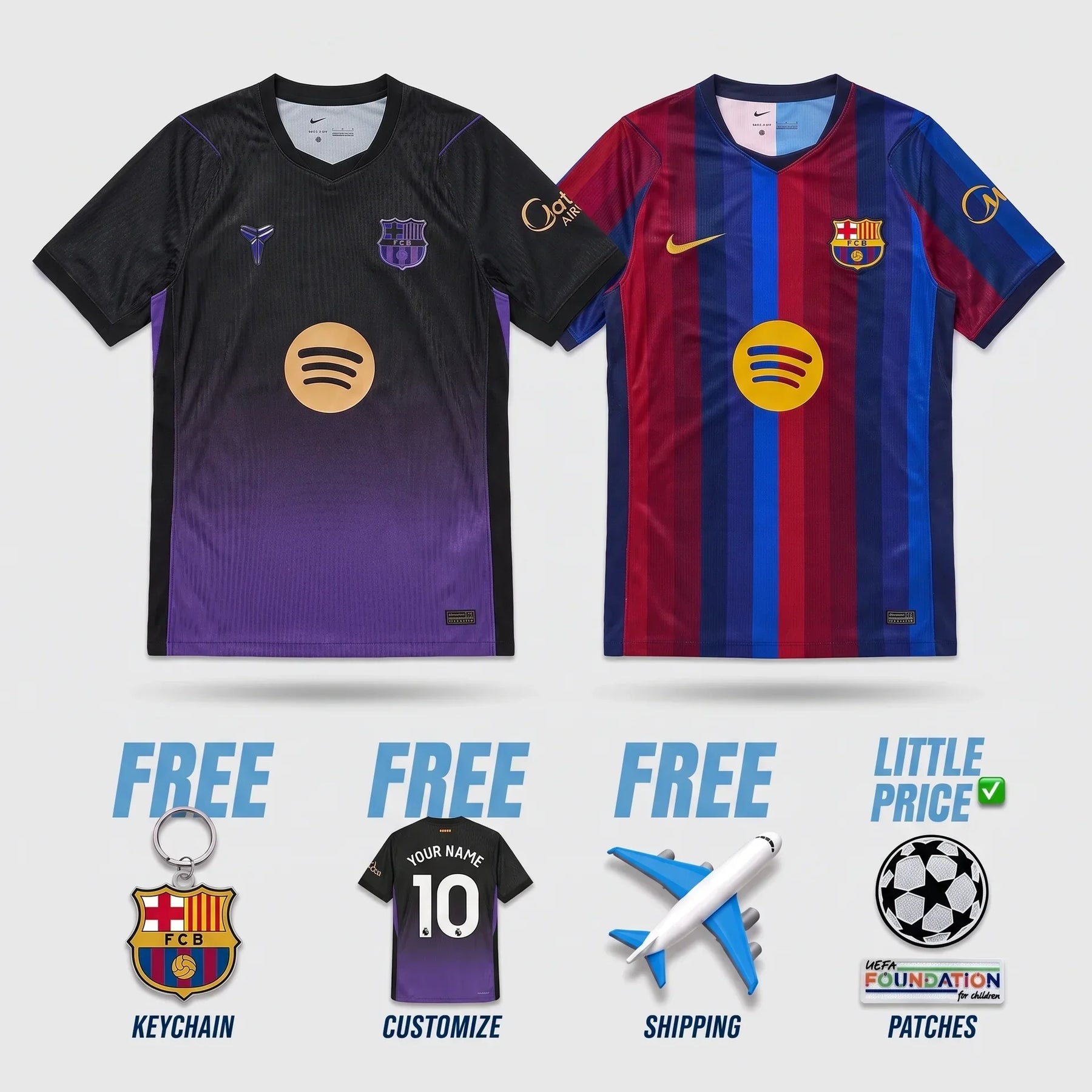 Combo Barcelona Home and Away 26/27