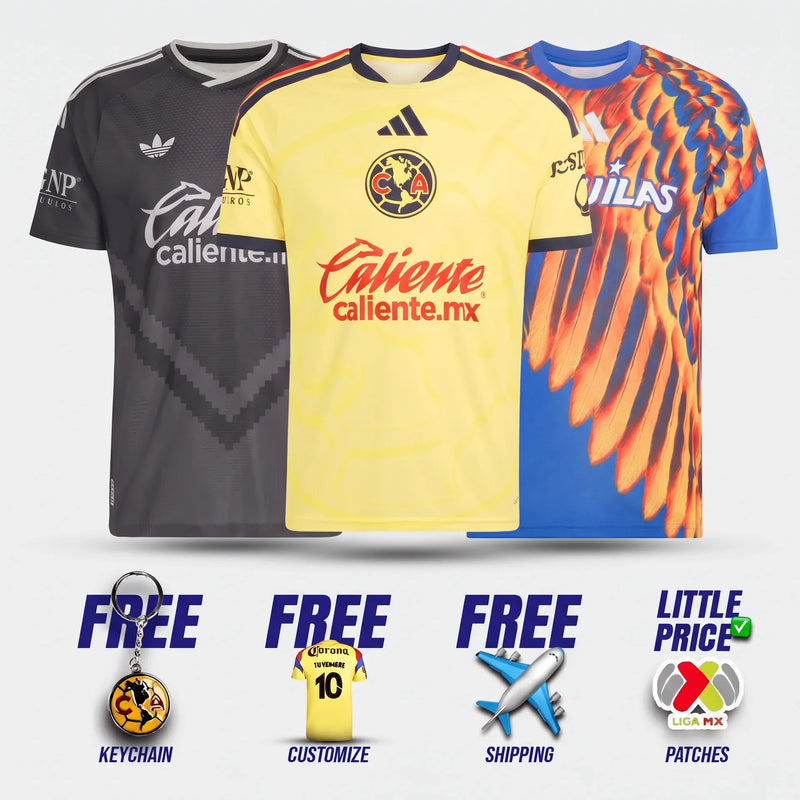 Combo América Home, Away and Prepartido 2026/27