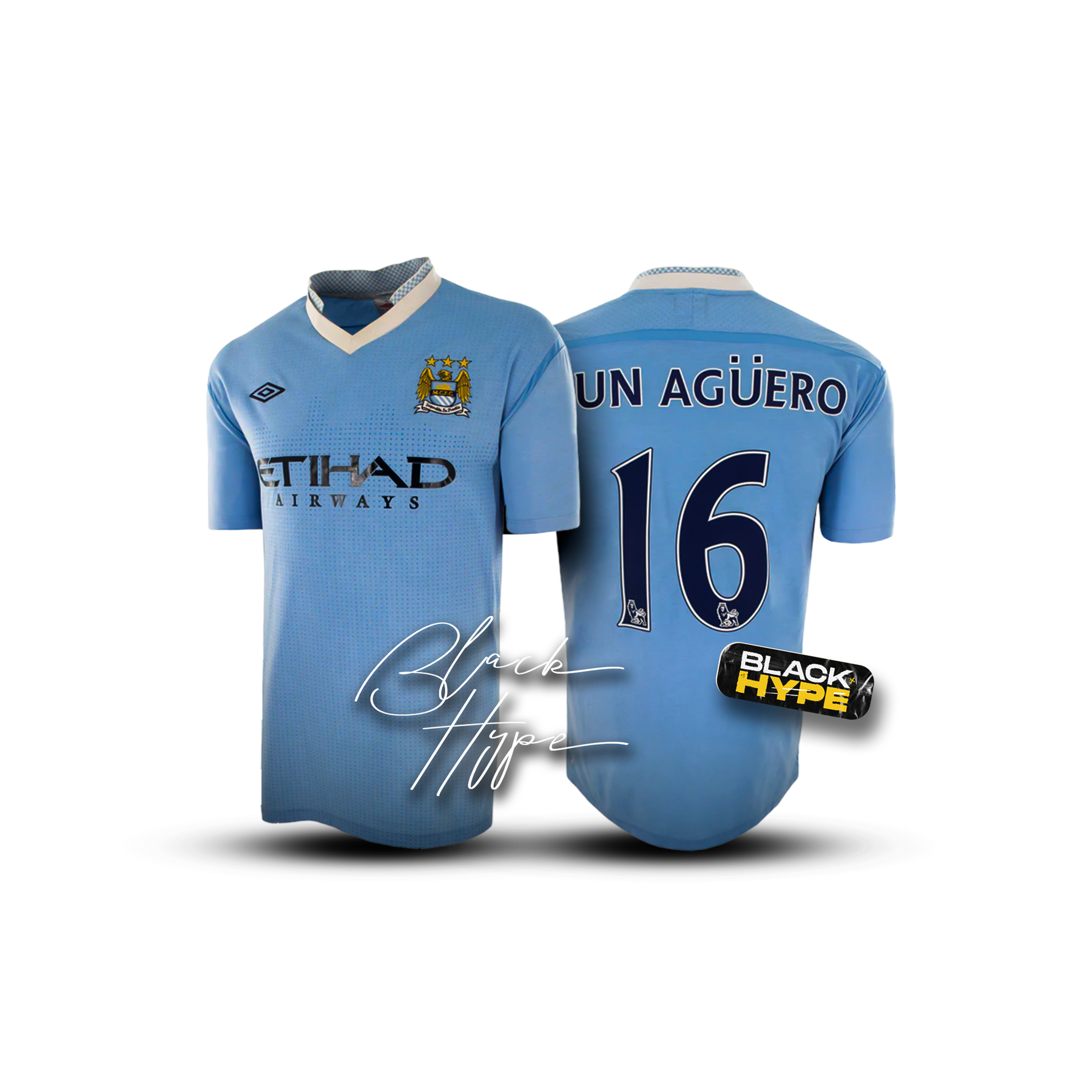 Aguero Manchester City 11-12 Legend - Retro