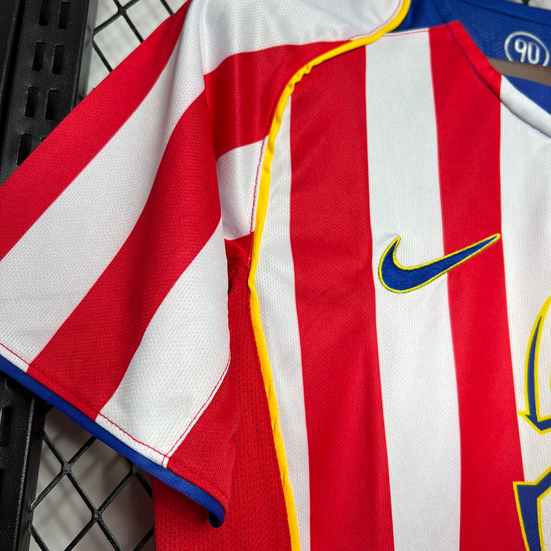 Camiseta Atletico Madrid 2004/2005 - Local Retro - Fut Latino MX